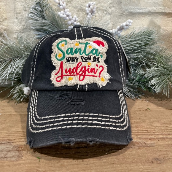Christmas baseball caps. - Picture 2 of 3
